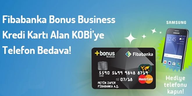 Fibabanka’dan Bonus Business Kredi Kartı alın